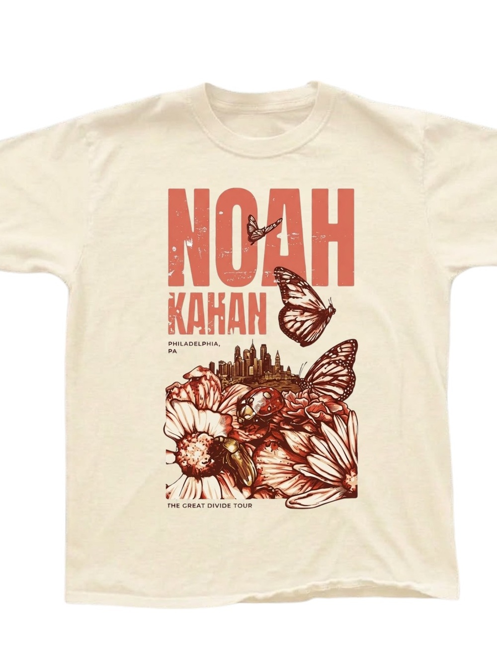 Gildan Noah Kahan The Great Divide Tour Tee